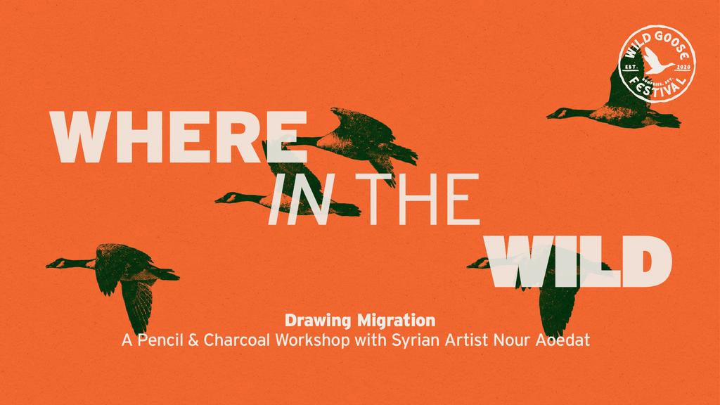 Drawing Migration: A Pencil & Charcoal Workshop with Syrian Artist Nour Aoedat