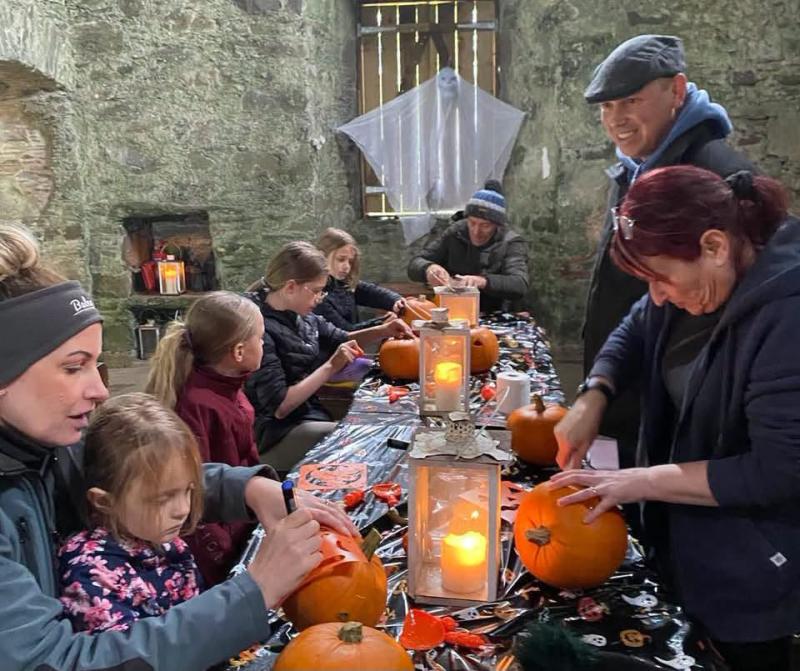 Sorbie Tower Spooky Pumpkin Carving & Scavenger Hunt