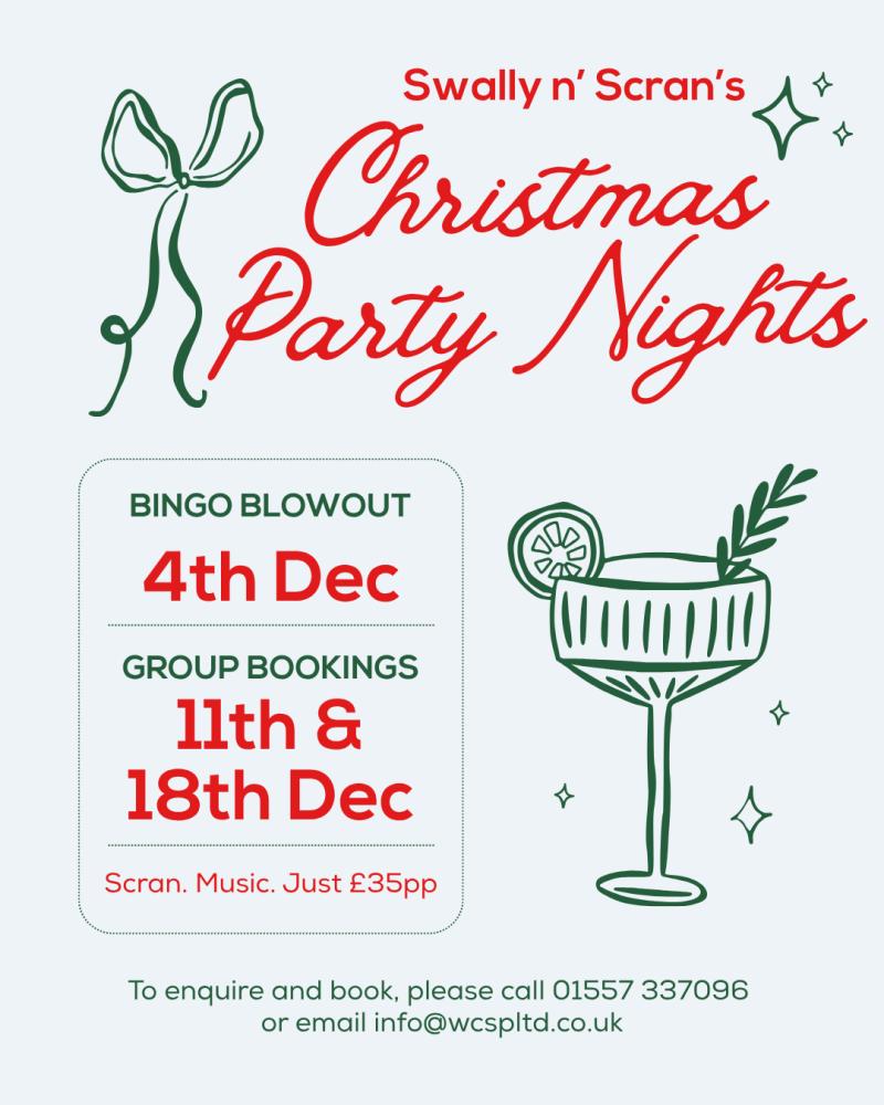 Christmas Group Bookings