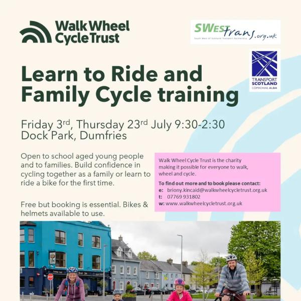 Free summer cycling sessions