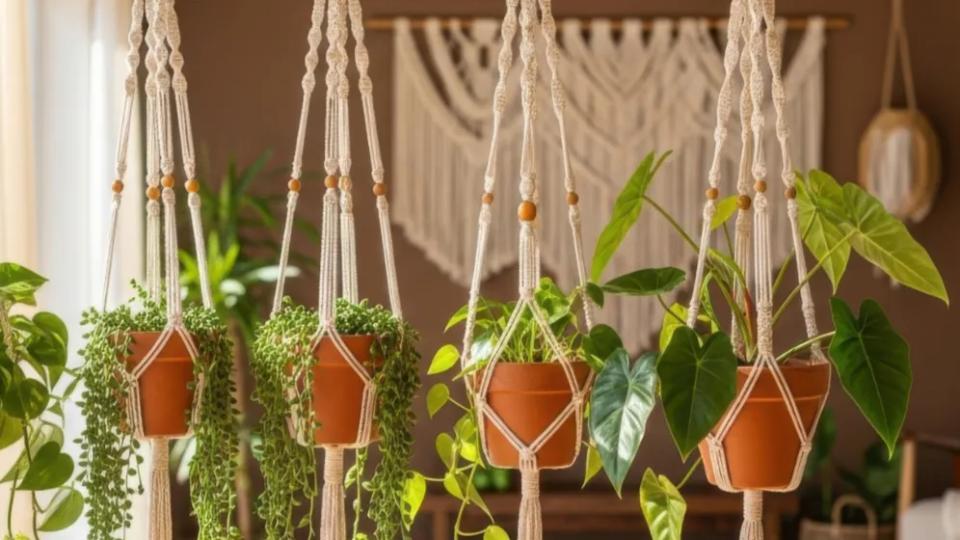 Macrame Plant Hanger with Suzie