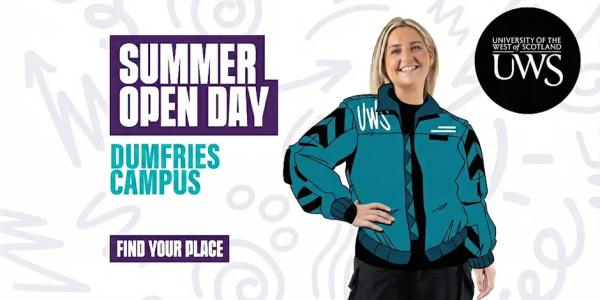 Summer Undergraduate Open Day, Dumfries Campus