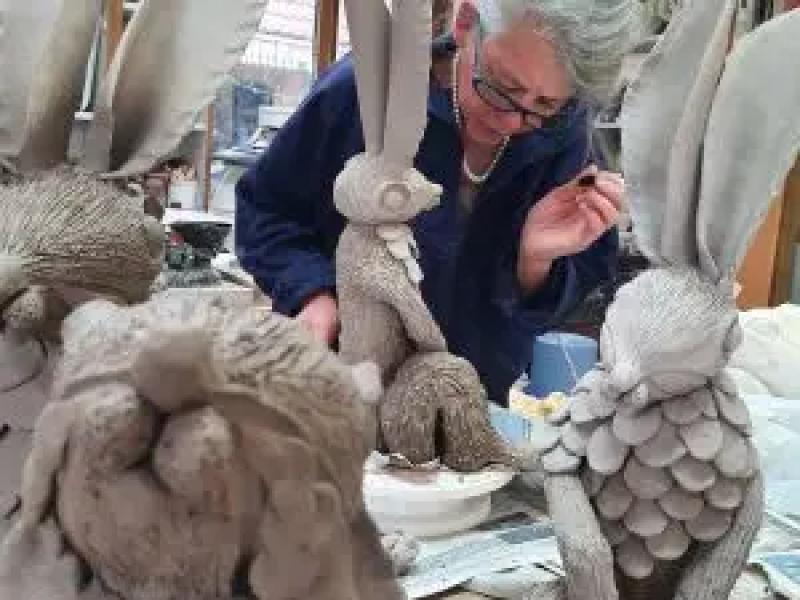 Making a Hare in Clay with Louise Matlock