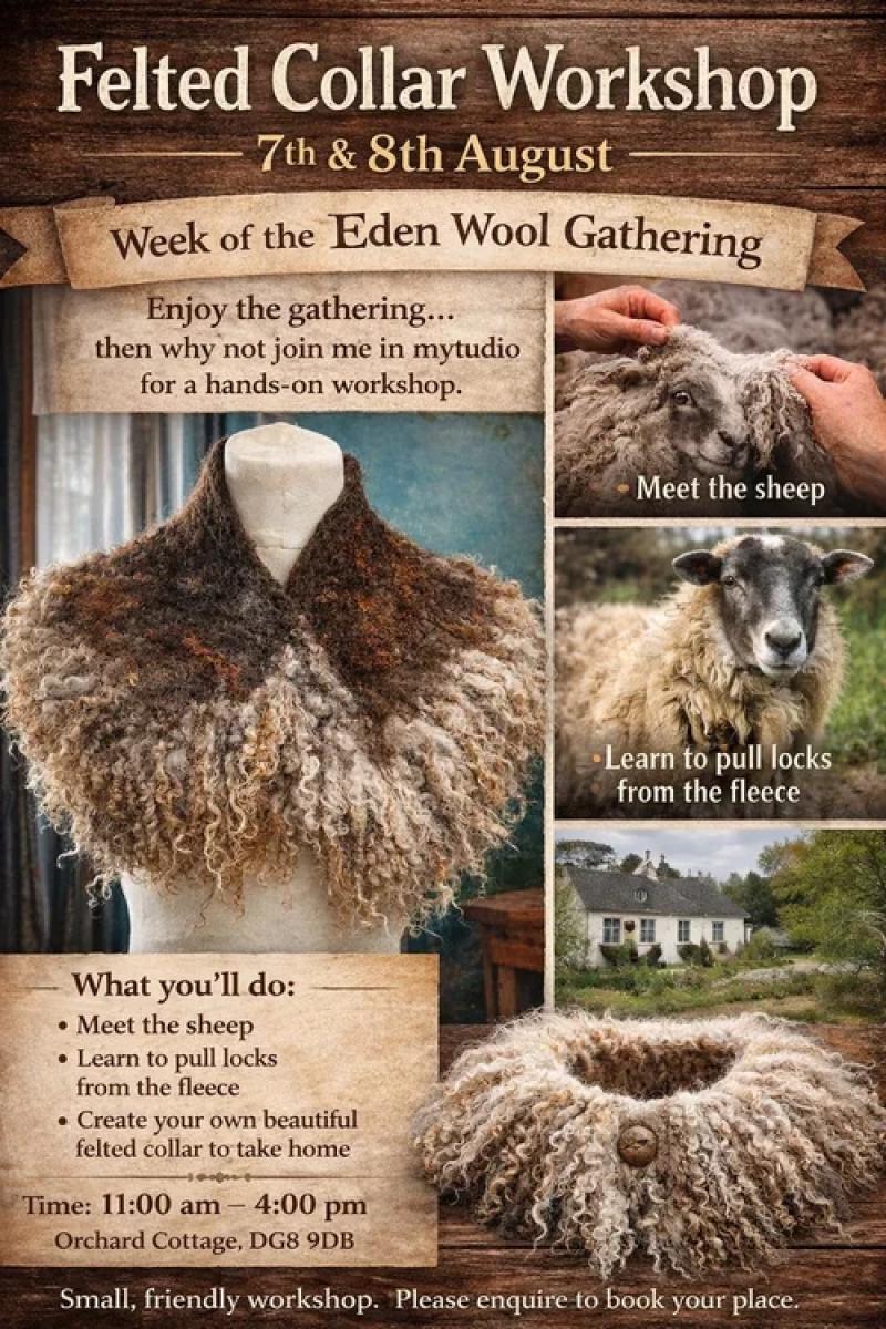 Felted Collar Workshop