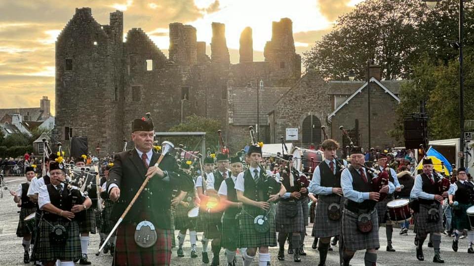 Kirkcudbright Floodlit Tatoo & Fireworks Display