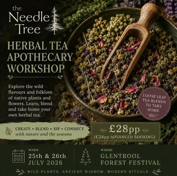 Herbal Tea Apothecary Workshop with The Needle Tree