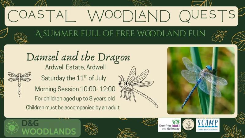 Coastal Woodland Quests - Damsel and The Dragon