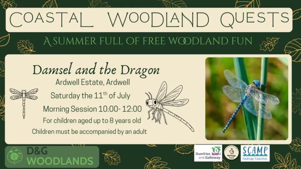 Coastal Woodland Quests - Damsel and The Dragon