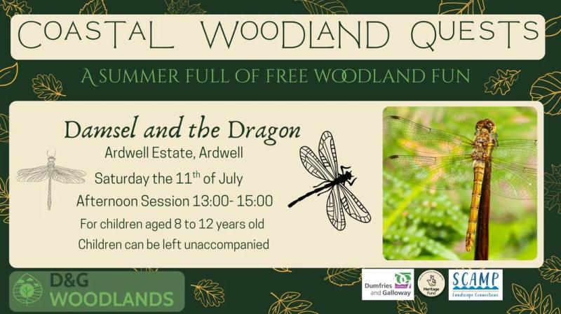 Coastal Woodland Quests - Damsel and The Dragon