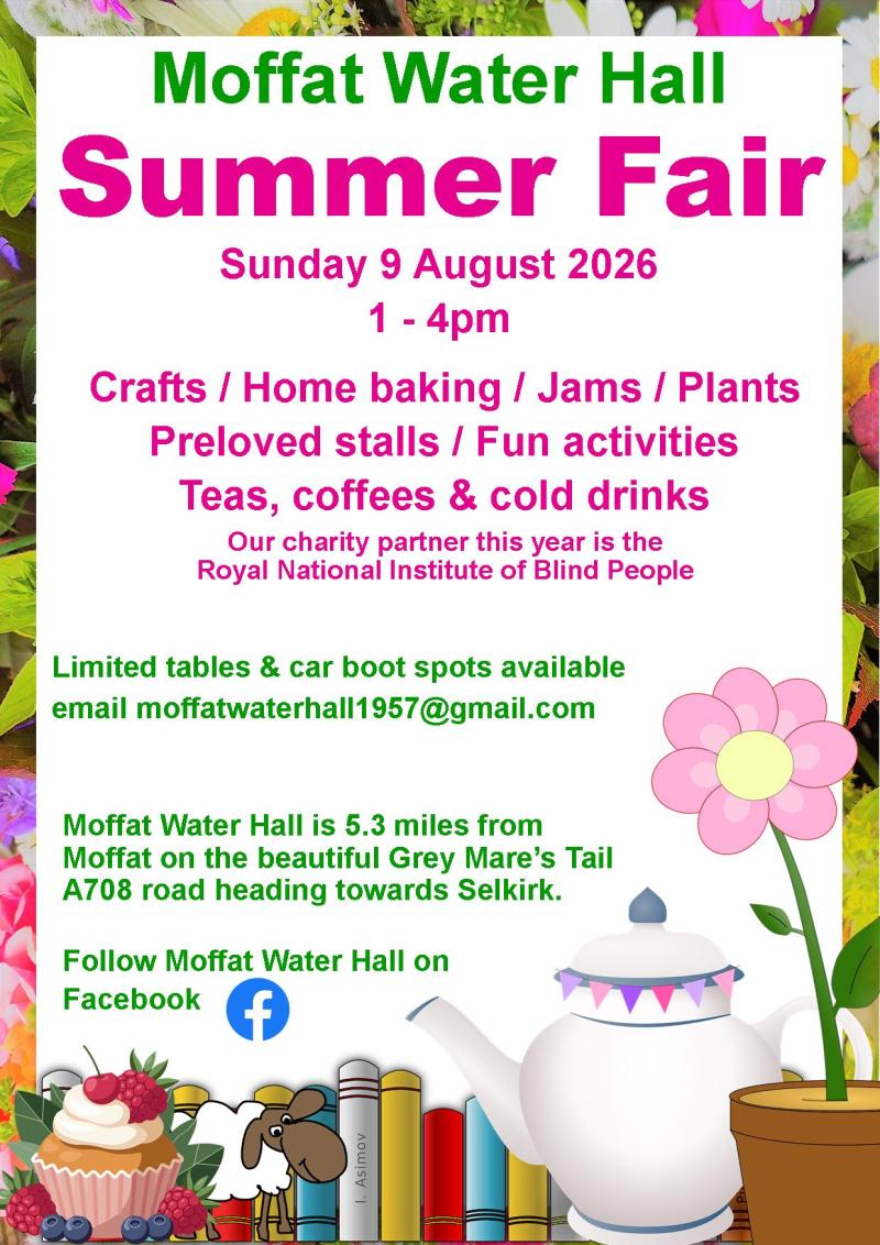 Moffat Water Hall Summer Fair