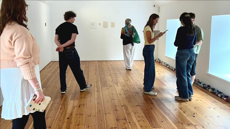 Exhibition tour with Tina Fiske