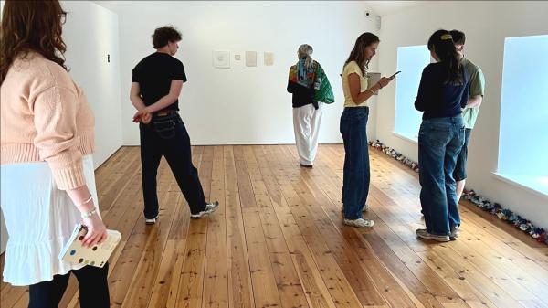 Exhibition tour with Tina Fiske