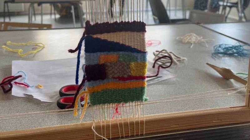 Weaving workshop with Gyllian Thomson