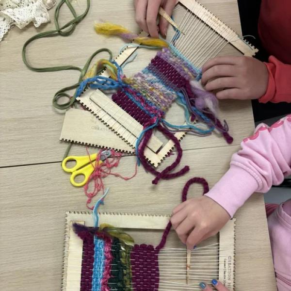 Summer Craft Club - Weave a wall hanging