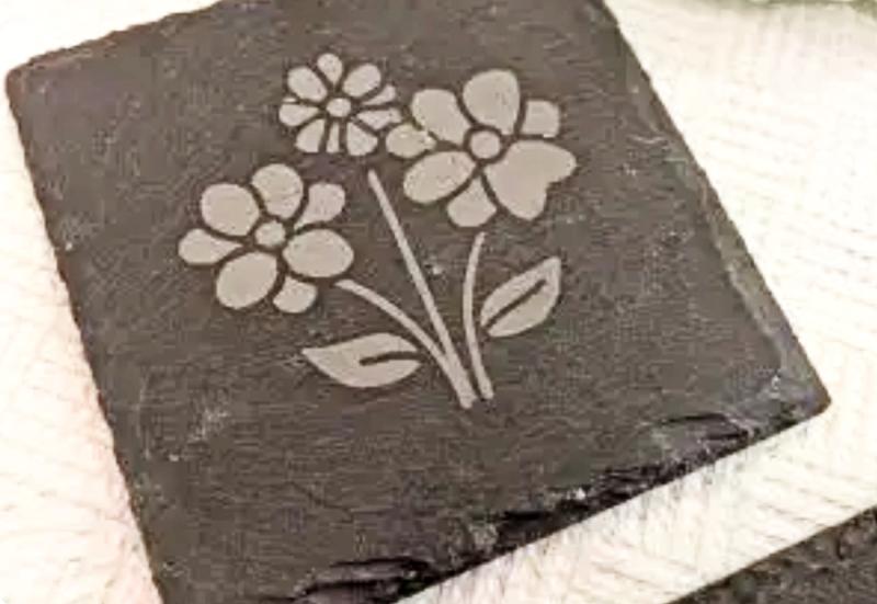 Slate Stories – Create Your Own Etched Slate Coasters
