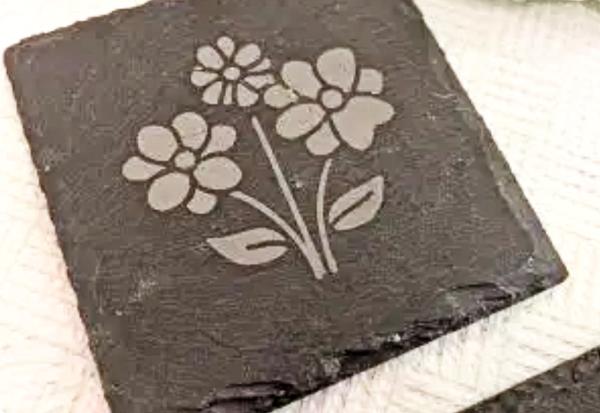 Slate Stories – Create Your Own Etched Slate Coasters