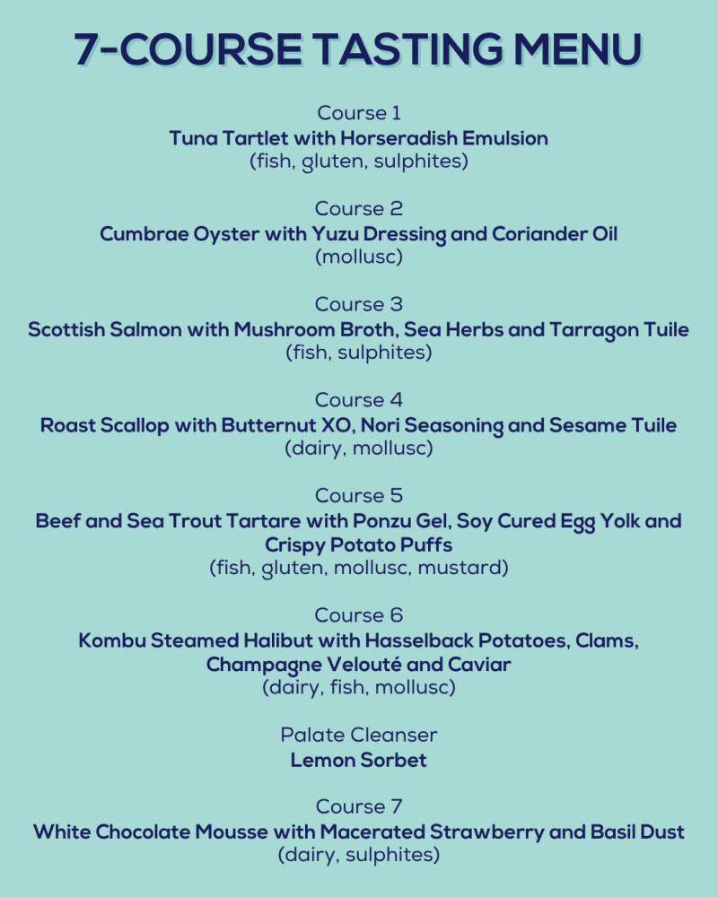 Tasting Menu
