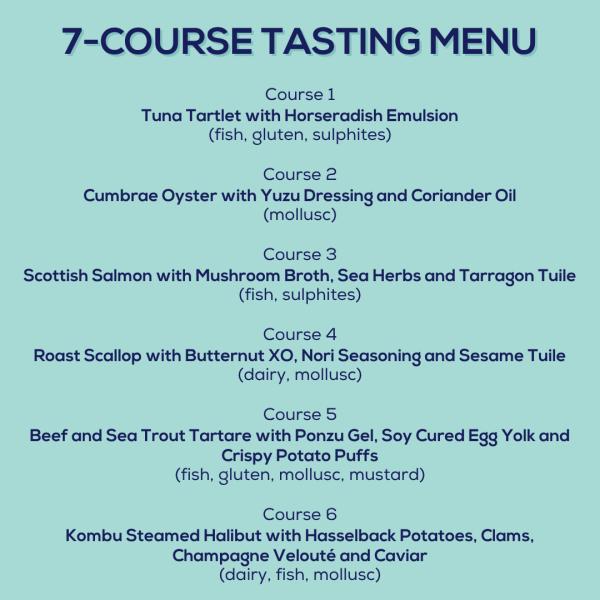 Tasting Menu