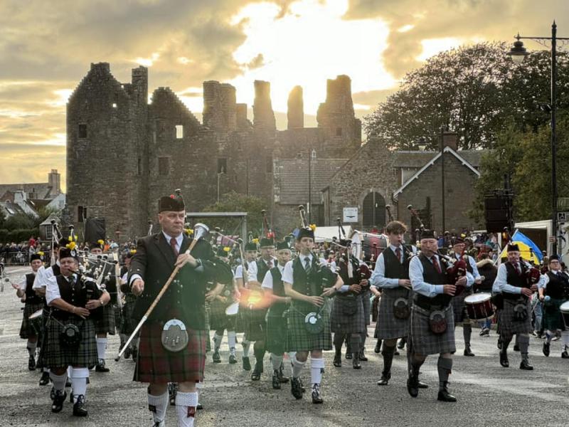 Kirkcudbright Floodlit Tatoo & Fireworks Display