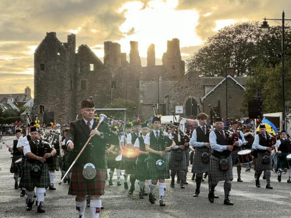 Kirkcudbright Floodlit Tatoo & Fireworks Display