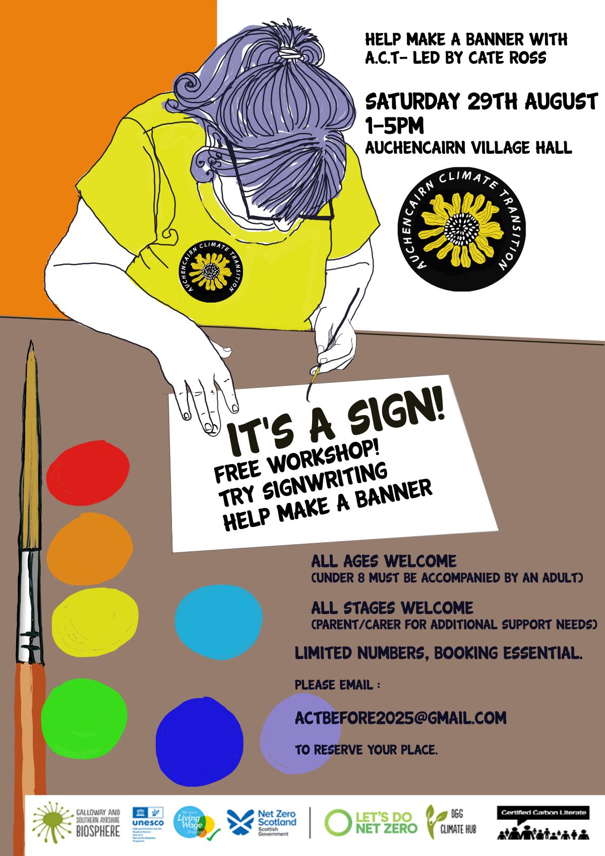 Signwriting Workshop