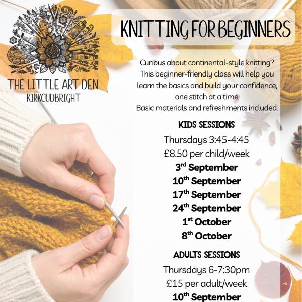 Kids Knitting with Frankie